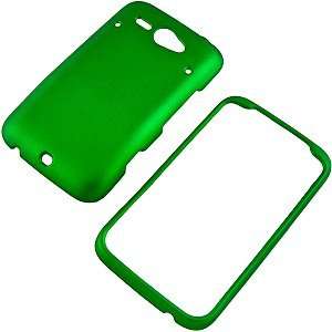    Green Rubberized Protector Case for HTC Status Electronics
