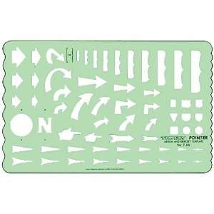  Pointer/Arrow/Bracket Template Arts, Crafts & Sewing