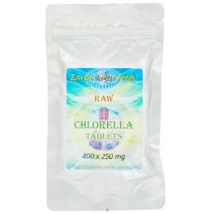  Earth Circle Organics   Chlorella Tablets 250 mg.   400 
