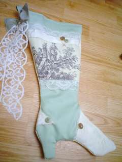   chic victorian gorgeous one of a kind christmas stocking it would make