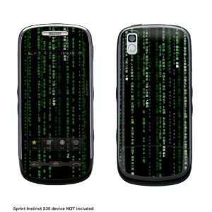   Skin Sticker for Sprint Samsung Instinct S30 case cover instS30 211