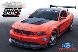 2012 Ford Mustang BOSS 302 S Ford Racing Hero Card  
