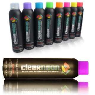  Clear Neon Magic Invisible UV Reactive Spray Paint For 