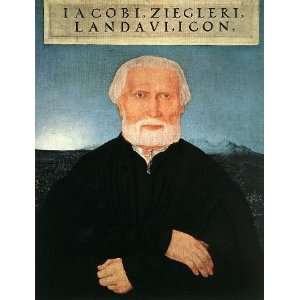   name Portrait of Jacob Ziegler, By Huber Wolf