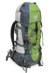 70L Internal Frame Hiking camping Travel Backpack Bag F  