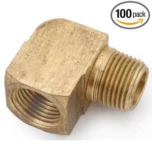 ANDERSON METALS 3/8 Brass 90 Degree Street Elbows Sold in 