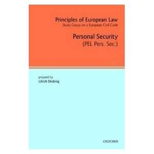  Principles of European Law Personal Security v. 3 