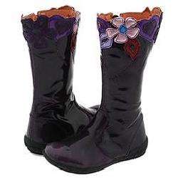 Naturino Nat. 2559 (Infant/Toddler/Youth) Purple Patent Boots 