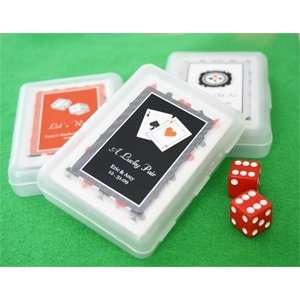 Lucky Pair Vegas Themed Playing Cards   Baby Shower Gifts & Wedding 