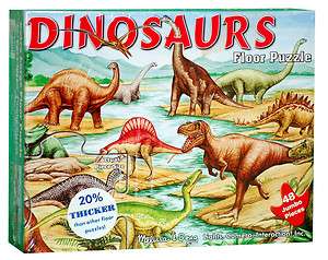 Dinosaurs Floor Extra Large Jigsaw Puzzle  