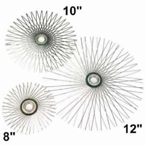  Chimney 44230 10 in. Viper Flat Star Wire Brush for 8 in 