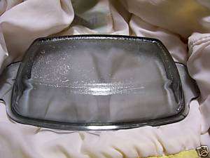 Replacement Oblong Slow Cooker Smoke Glass Lid Only  