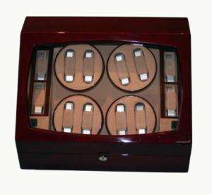 New 8 Slot Automatic Watch Winder   Stores 4 Watches  