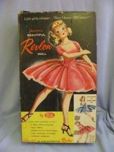 18 MISS REVLON Ideal #0950 1956 QUEEN OF DIAMONDS in BOX Wrist Tag 