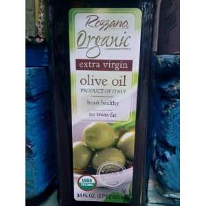    Rozzana Organic Extra Virgin Olive Oil 34 Oz 