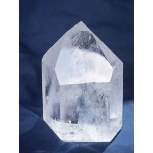   Re Faceted and Polished Quartz Crystal Point, 8.46.3 