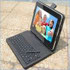  Synthetic Black Leather Case+USB2.0 Stand Keyboard for 10.2 inch 