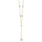 goldia 14k Gold Natural Color Pearl Drop Necklace