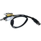 eForCity PC Computer VGA to TV S Video 3 RCA AV Adapter Cable