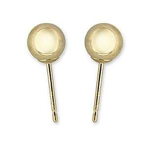 14k Yellow Gold Ball Stud Earrings  Jewelry Gold Jewelry Earrings 