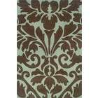 Linon Home Decor Products 5 x 7 Area Rug Transitional Damask in 