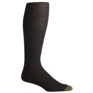 Gold Toe Gold Toe Mens Windsor Wool Dress Sock 3 Pack, Charcoal, Shoe 