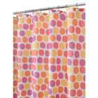   Design Ada Shower Curtain, Pink and Purple, 72 Inches X 72 Inches