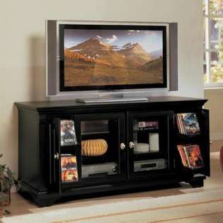Sunrise Furniture Lehigh 63 TV Credenza in Rich Black 