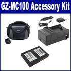 Synergy Digital JVC GZ MC100 Camcorder Accessory Kit includes 