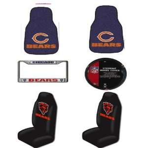   Mats, Seat Covers, Steering Wheel Cover and Chrome License Plate Frame