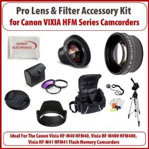  Kit For The Canon Vixia HF M40 HFM40, Vixia HF M400 HFM400, Vixia 