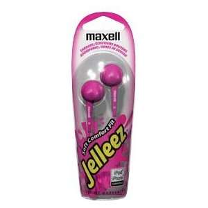  Maxell Media Jelleez Stereo Ear Buds  Pack of 8 