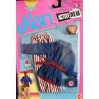 Ken Active Wear Ken Doll Fashion Active Red And Blue Exercise Suit 