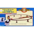   Train E Z Track System Accessory 8 Piece Tall Pier Bridge Set 44472