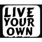   Live your own life, for you die your own death. Decorated Mouse Pad