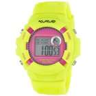 Wave Gear Mens WG RF YLPK Reef Yellow with Pink Face Colorful Digital 