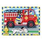 Melissa & Doug Toys Fire Truck Sound Puzzle