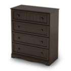 South Shore South Shore Savannah collection 4 drawer chest Espresso