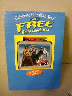 Lone Ranger Lunch Box from Cheerios~60th~Collectable  
