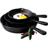 Basic Essentials 3pc Fry Pan Set 