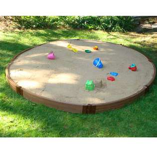 SHOPZEUS Circular Sandbox   10.5 Dia ×12 High 