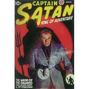  Captain Satan (Pulp) by Unknown 11x17