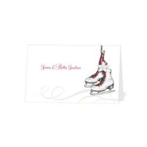  Holiday Thank You Cards   Skating Star By Lisa Levy 