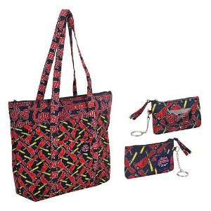 St. Louis Cardinals Fabric Tote & ID Set  Sports 