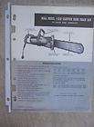 1954 mall tool promo 11e18 electric hand chain saw ad