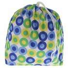 Blueberry Prints Diaper Laundry Bag, Blue Summer
