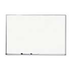   UNV43735 Magnetic Dry Erase Board, Melamine, 72 x 48, White, Aluminum