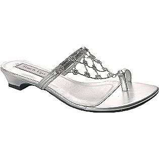     Silver Mirror Sandal  Touch Ups Shoes Womens Evening & Wedding