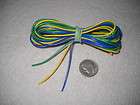 COLOR 24 GAUGE STRAND WIRE FOR LIONEL E UNITS   YELLOW, GREEN 