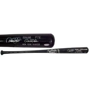  Derek Jeter Yankees Autographed Black Bat Sports 